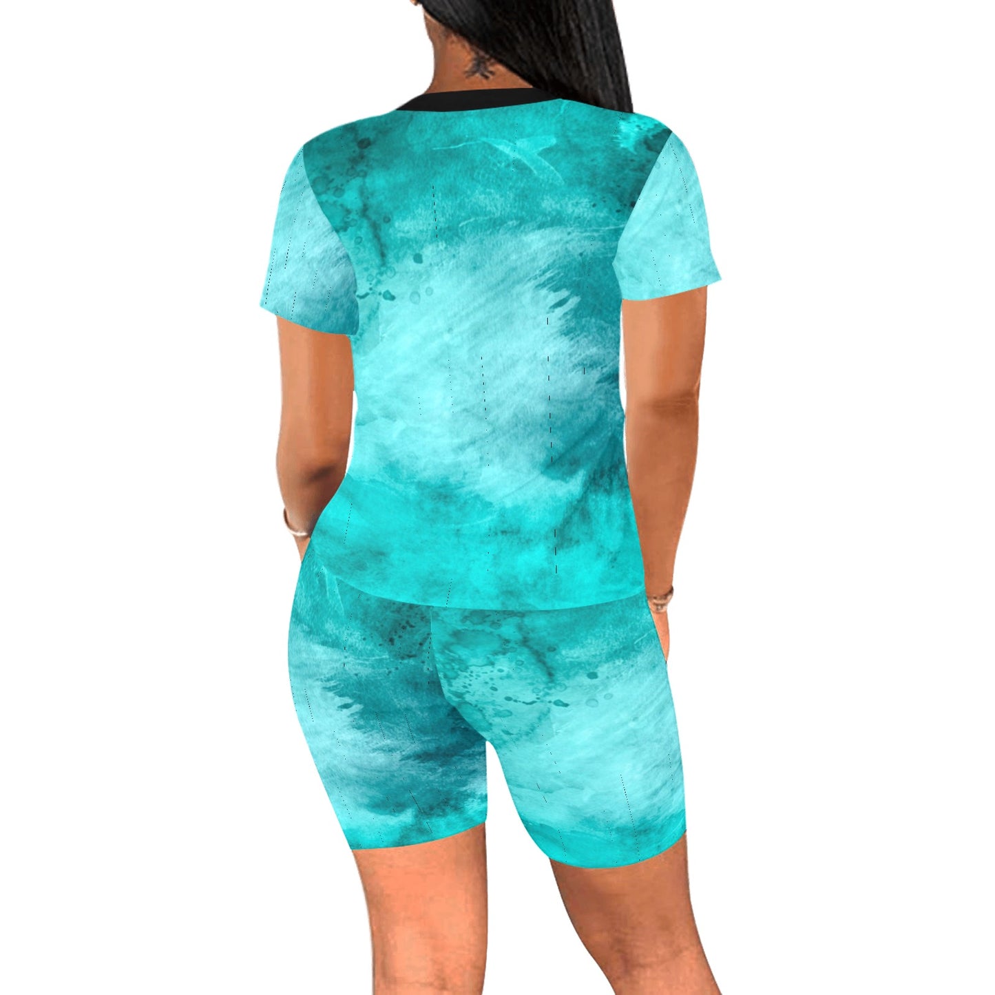 Blue Lagoon Women's Short Set