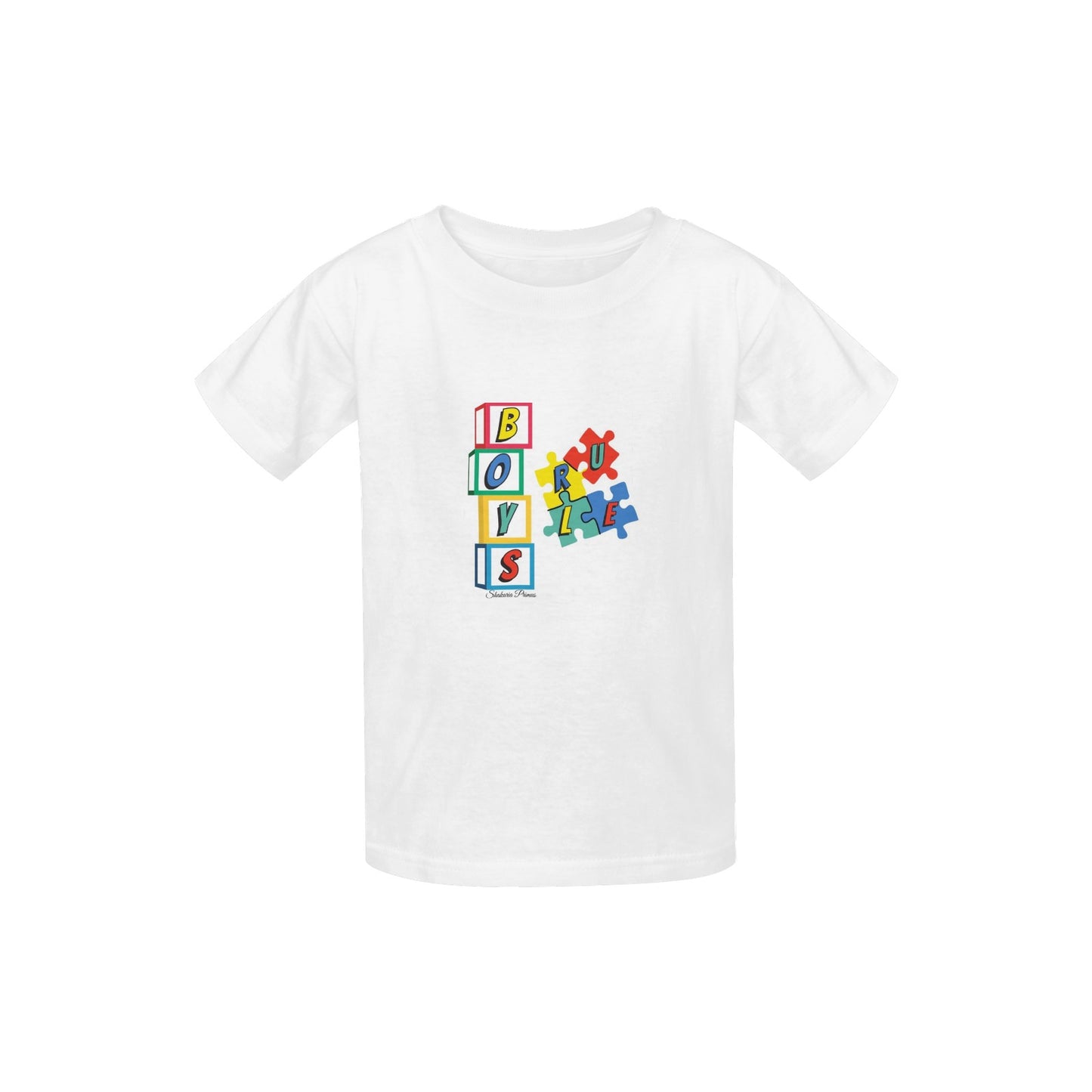 Boys Rule Kid's T-shirt