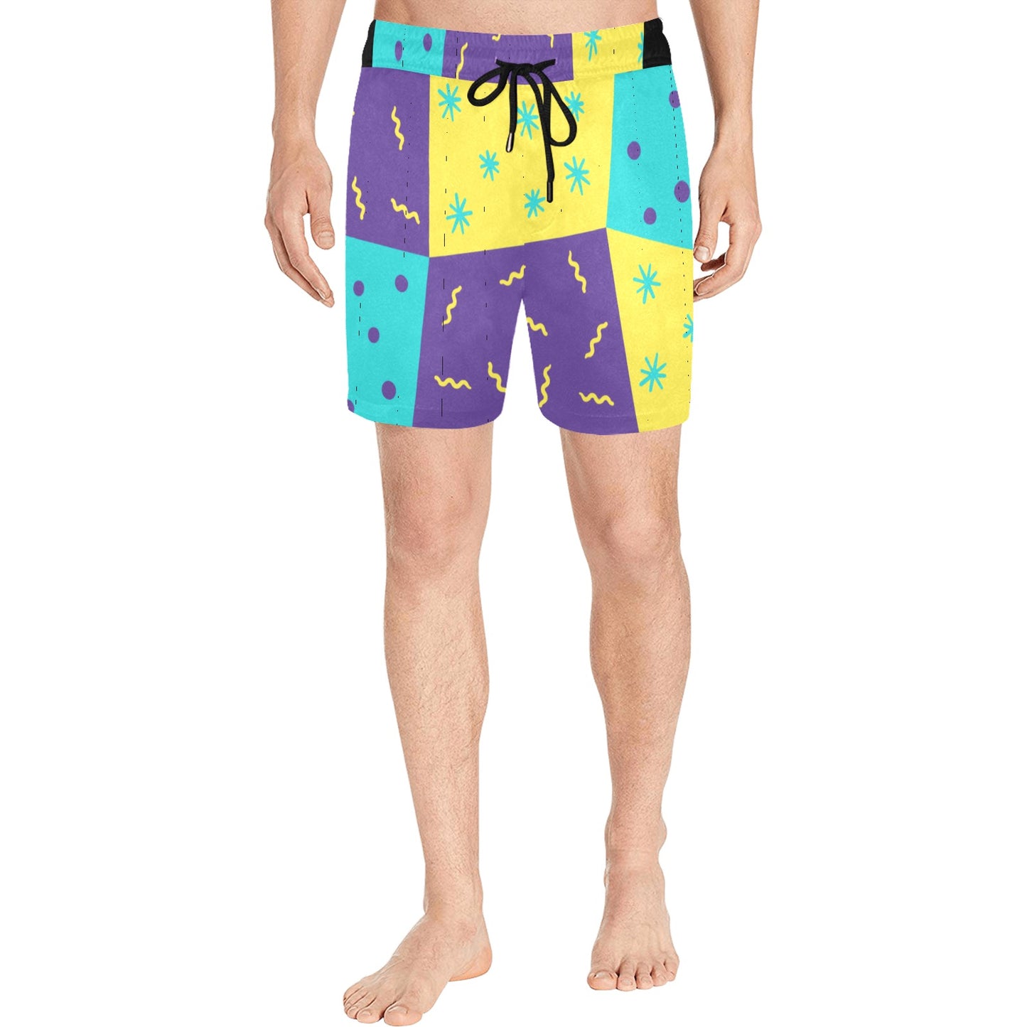 Purple Party Men's Swim Shorts