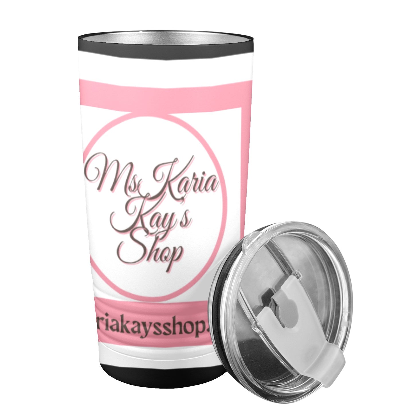 MsKaria Kay’s Shop 20oz Insulated Stainless Steel Mobile Tumbler