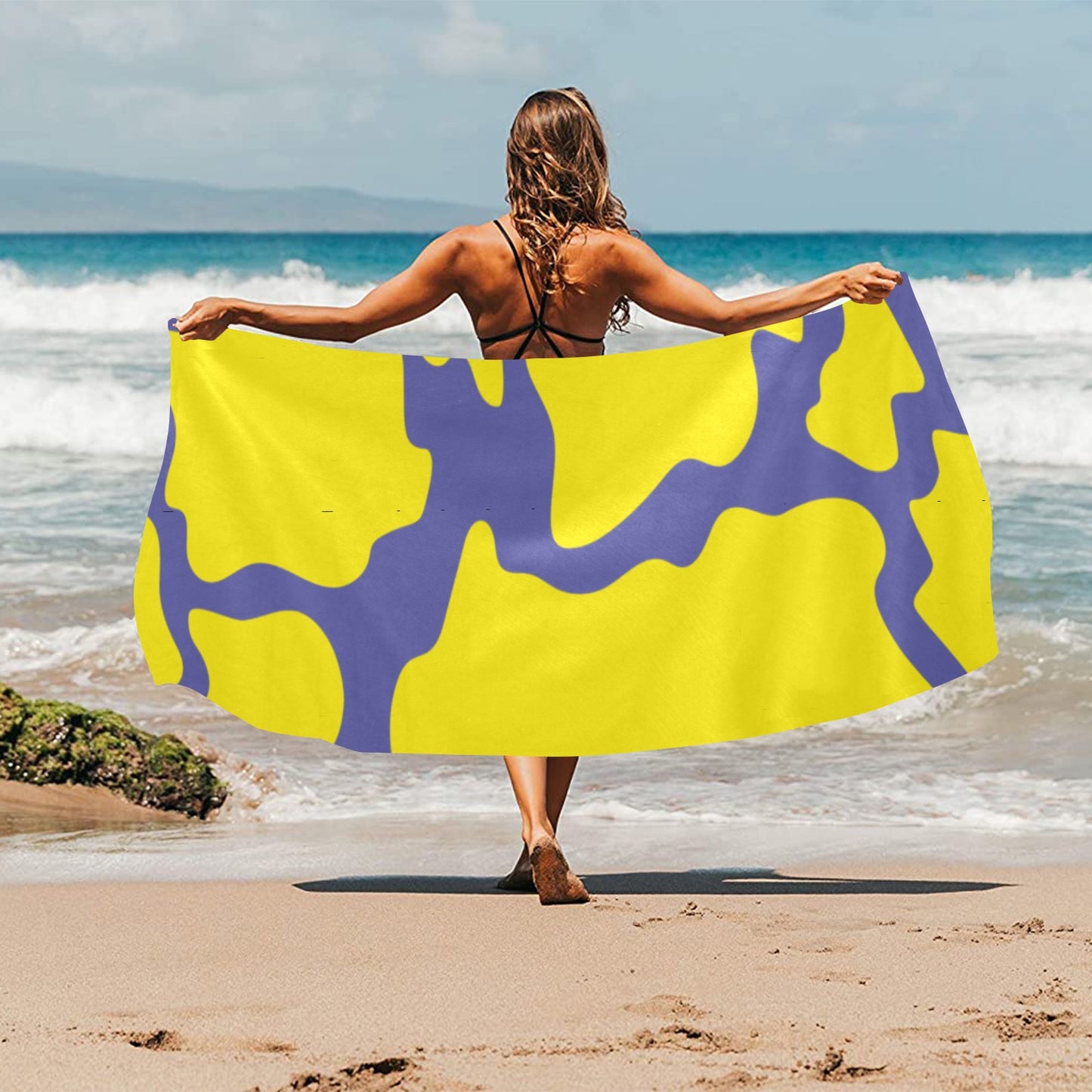 Laker Zazzle Beach Towel 32"x 71"