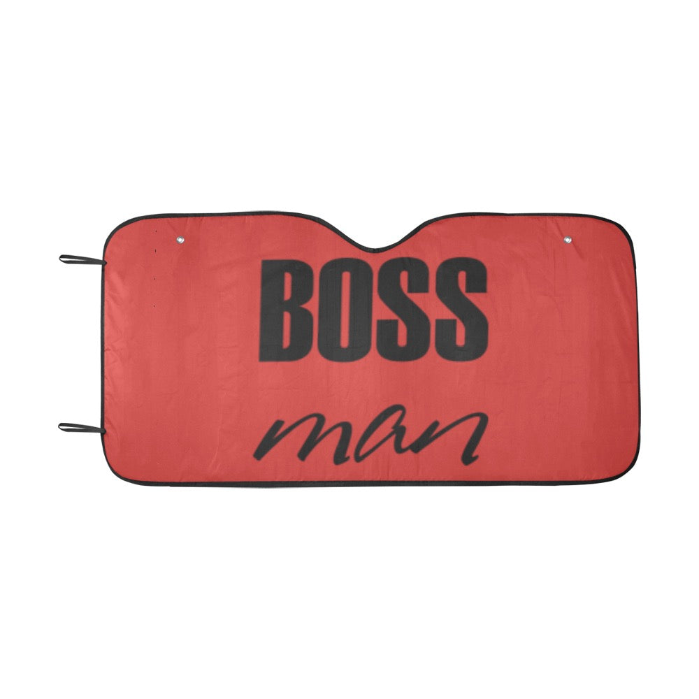 Boss Man Car Sun Shade 55"x30"