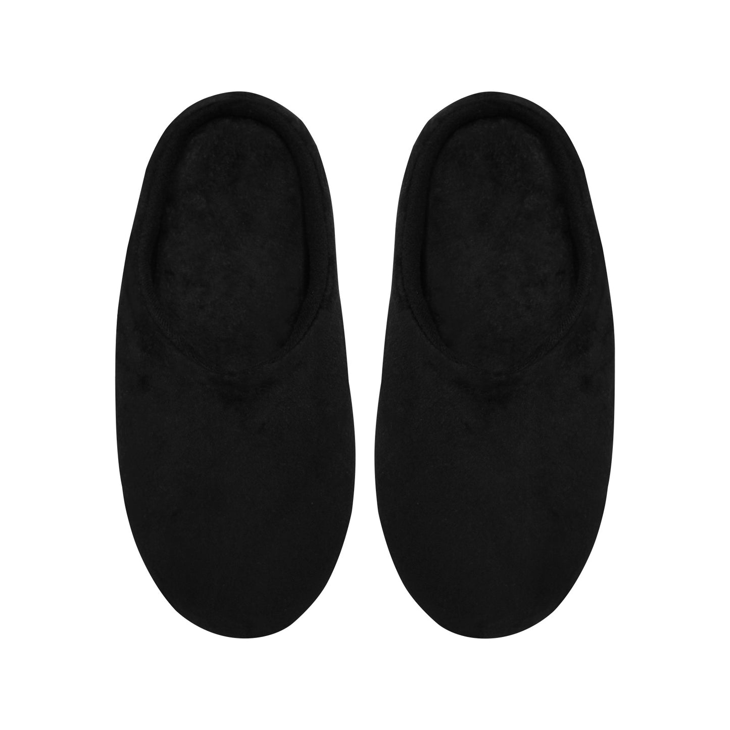 Black Women's Non-Slip Cotton Slippers