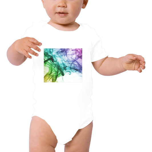 Color Whirl Baby Onesie