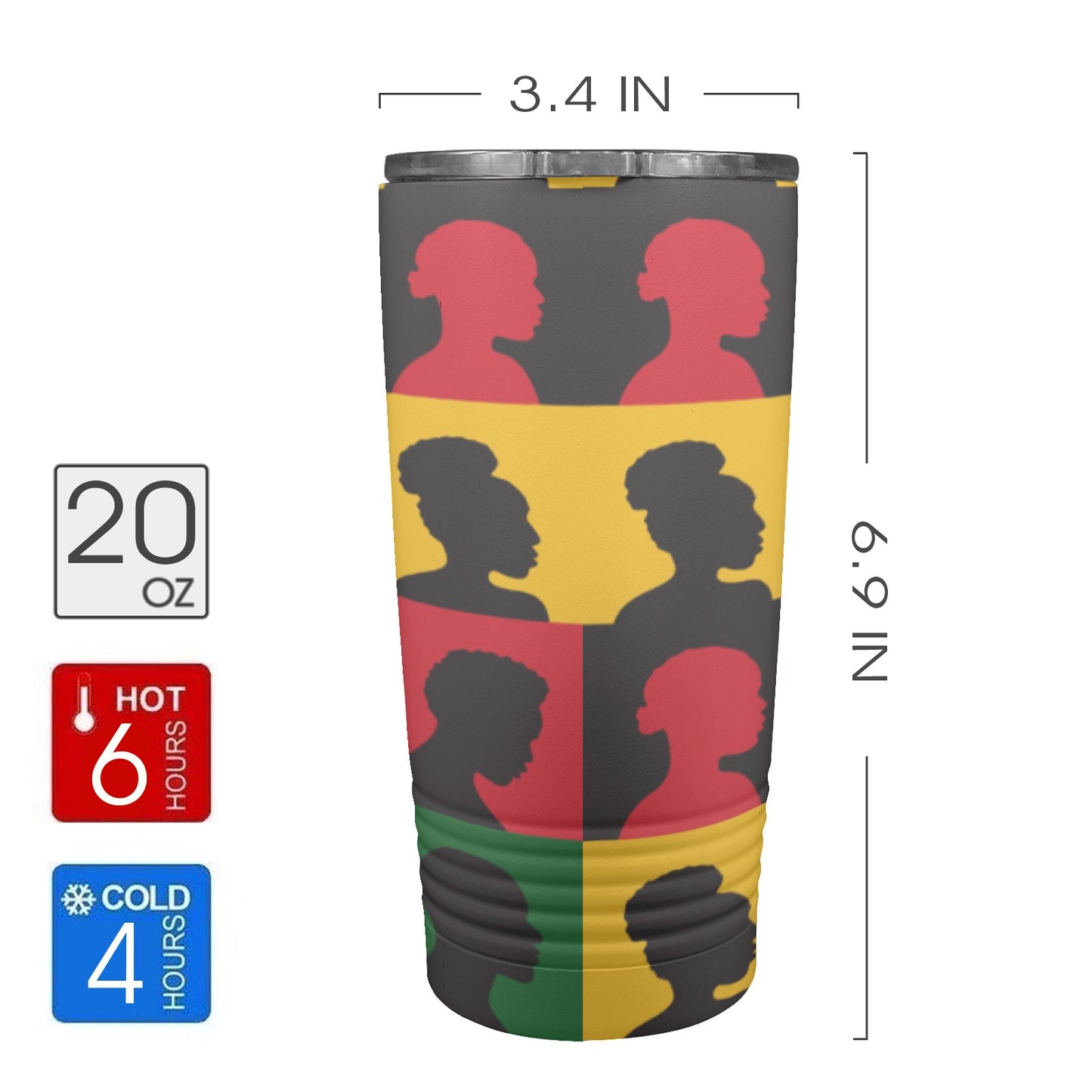 The Culture 20oz Insulated Stainless Steel Mobile Tumbler