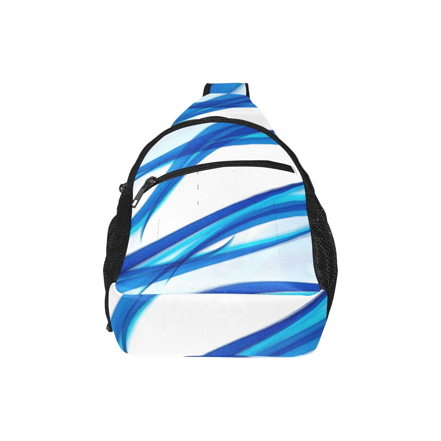 Blue Lightning Chest Bag