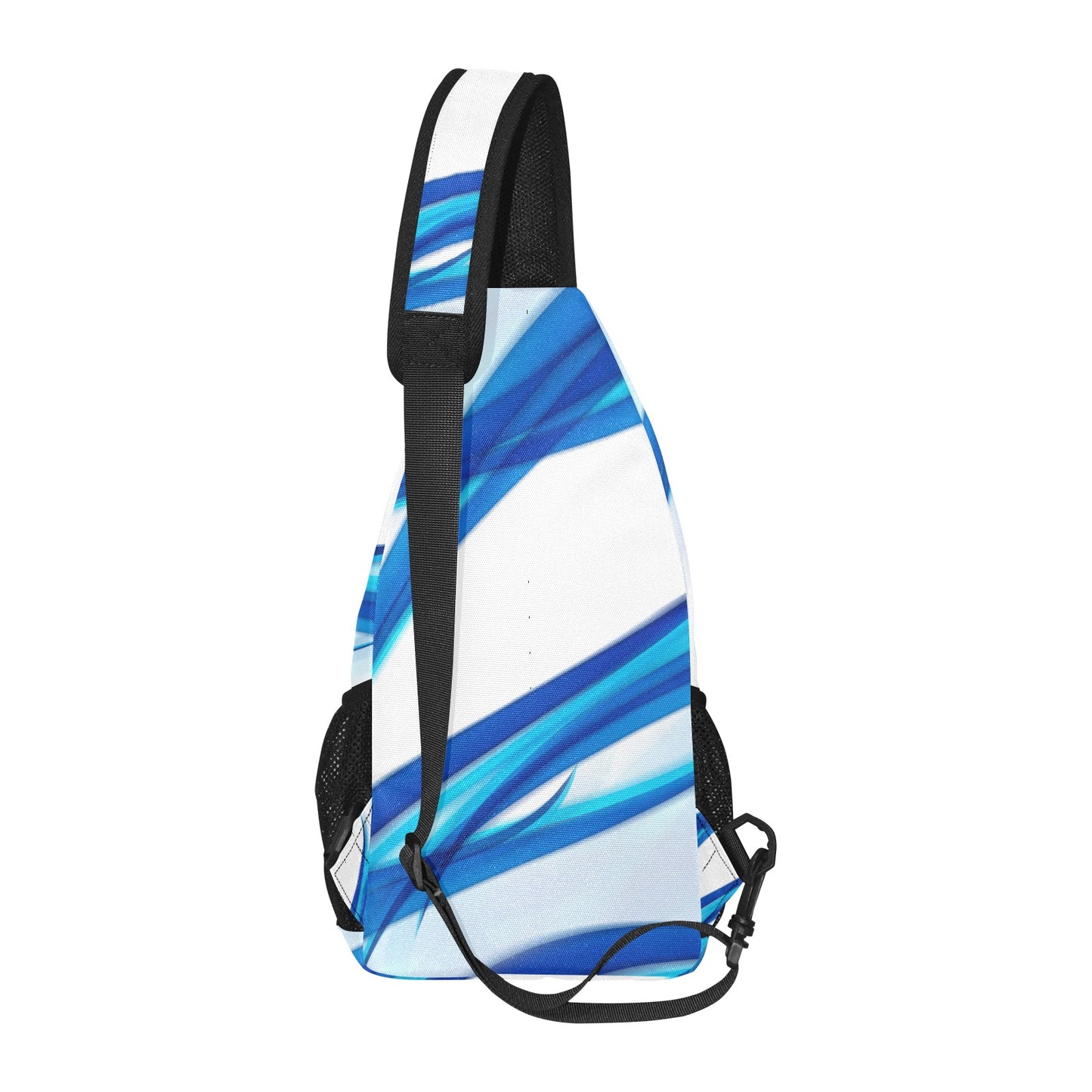 Blue Lightning Chest Bag