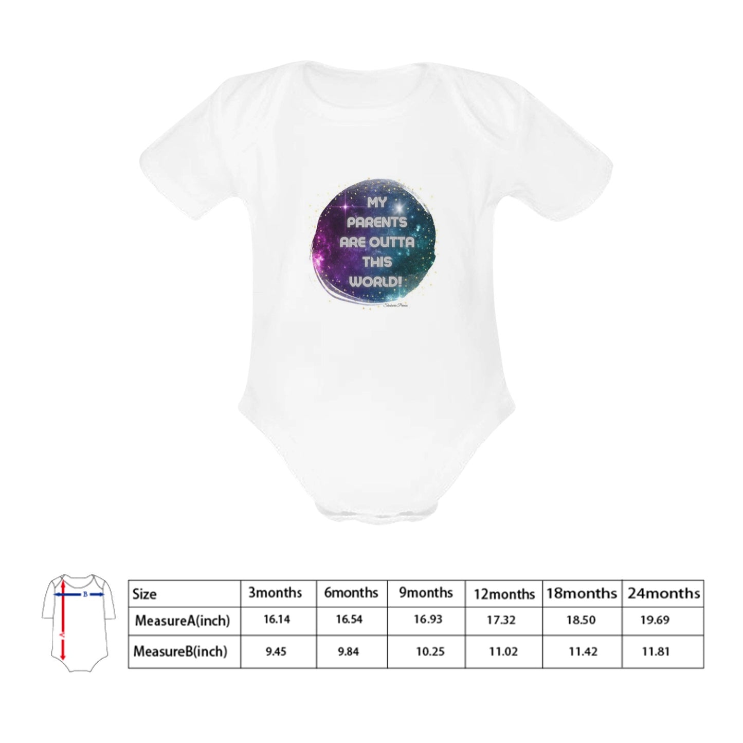 Outta This World Baby Onesie