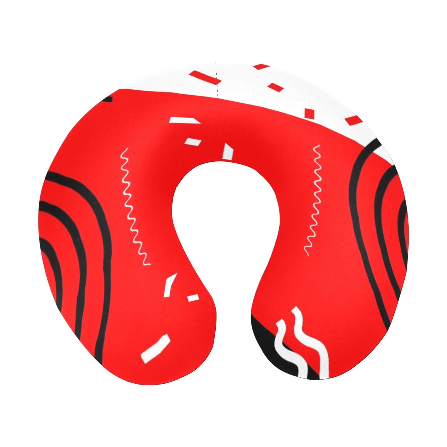 Red Does It Good U-Shape Travel Pillow