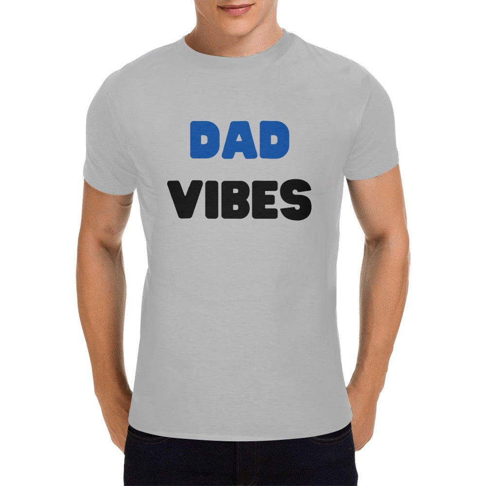 Dad Vibes Men's T-Shirt in USA Size