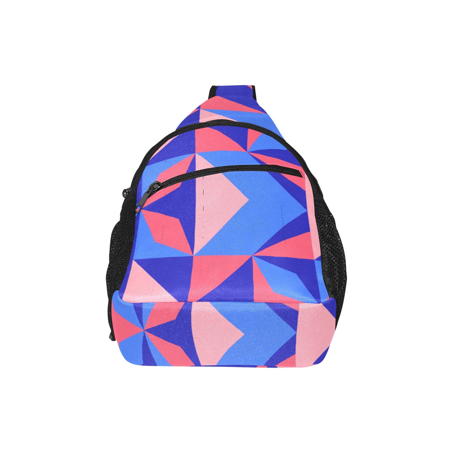 Color Abstract Chest Bag