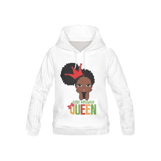 Little Melanin Queen Hoodie for Kid