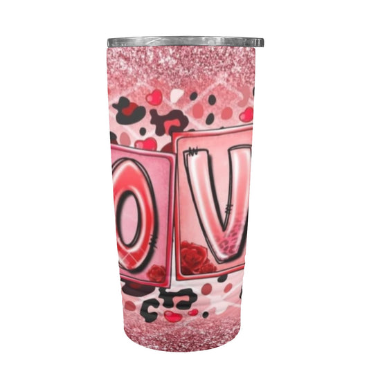 Love Valentines Day 20oz Insulated Stainless Steel Mobile Tumbler