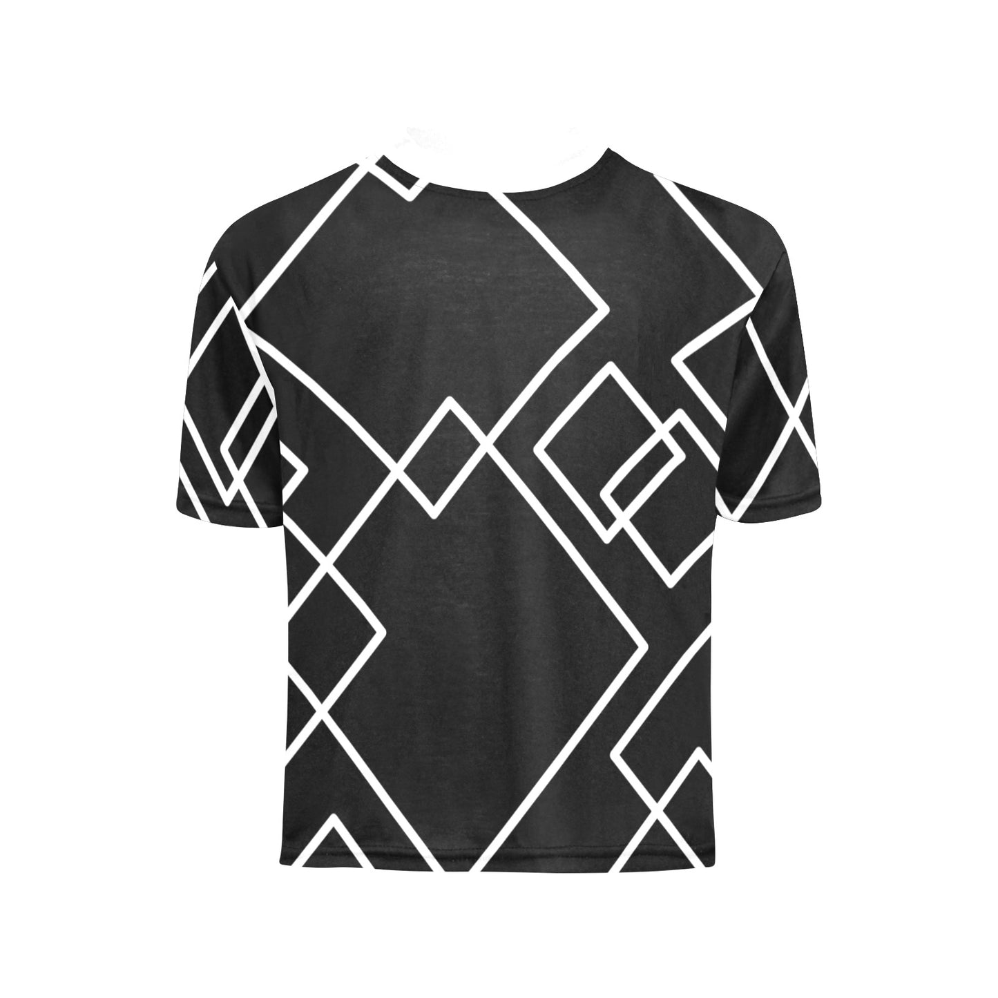 Black Squared Unisex T-Shirt- Kids