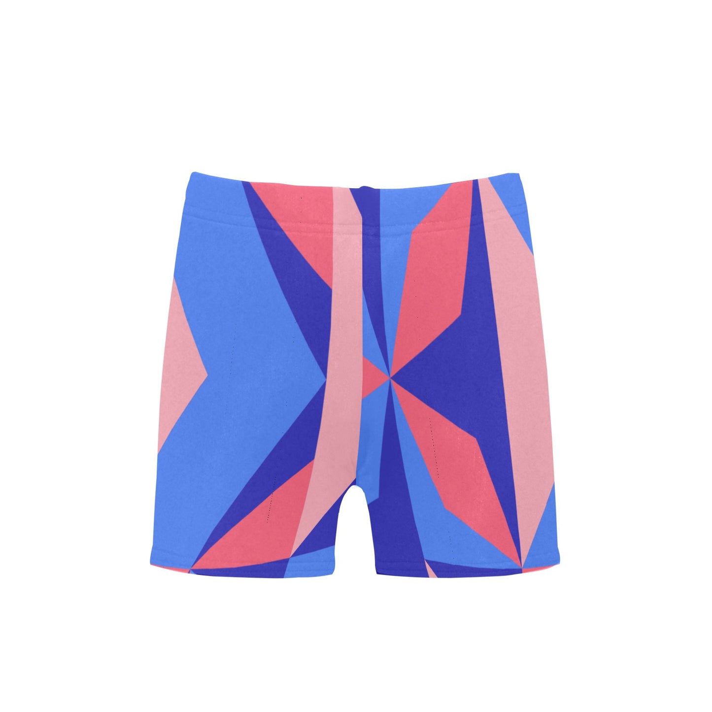 Color Abstract Little Boys' Swimming Trunks