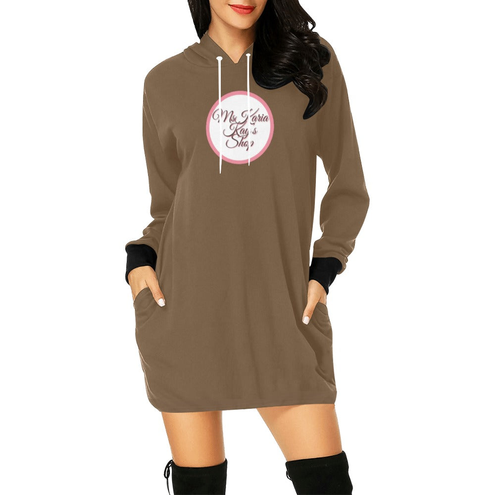 MsKaria Kays Shop Hoodie Mini Dress