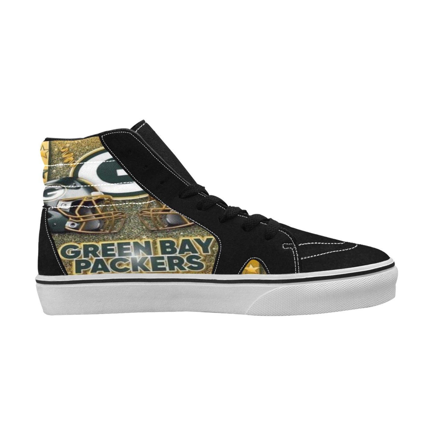 Green Bay Men's High Top Skateboarding Shoes