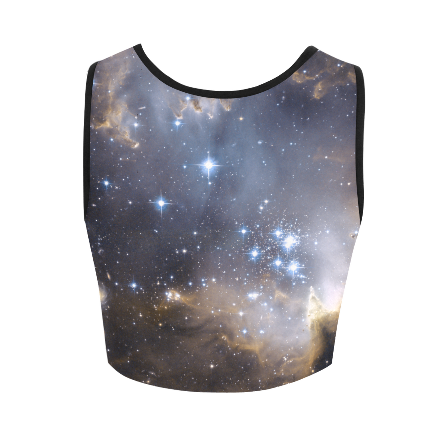 Galaxy Night Women's Crop Top