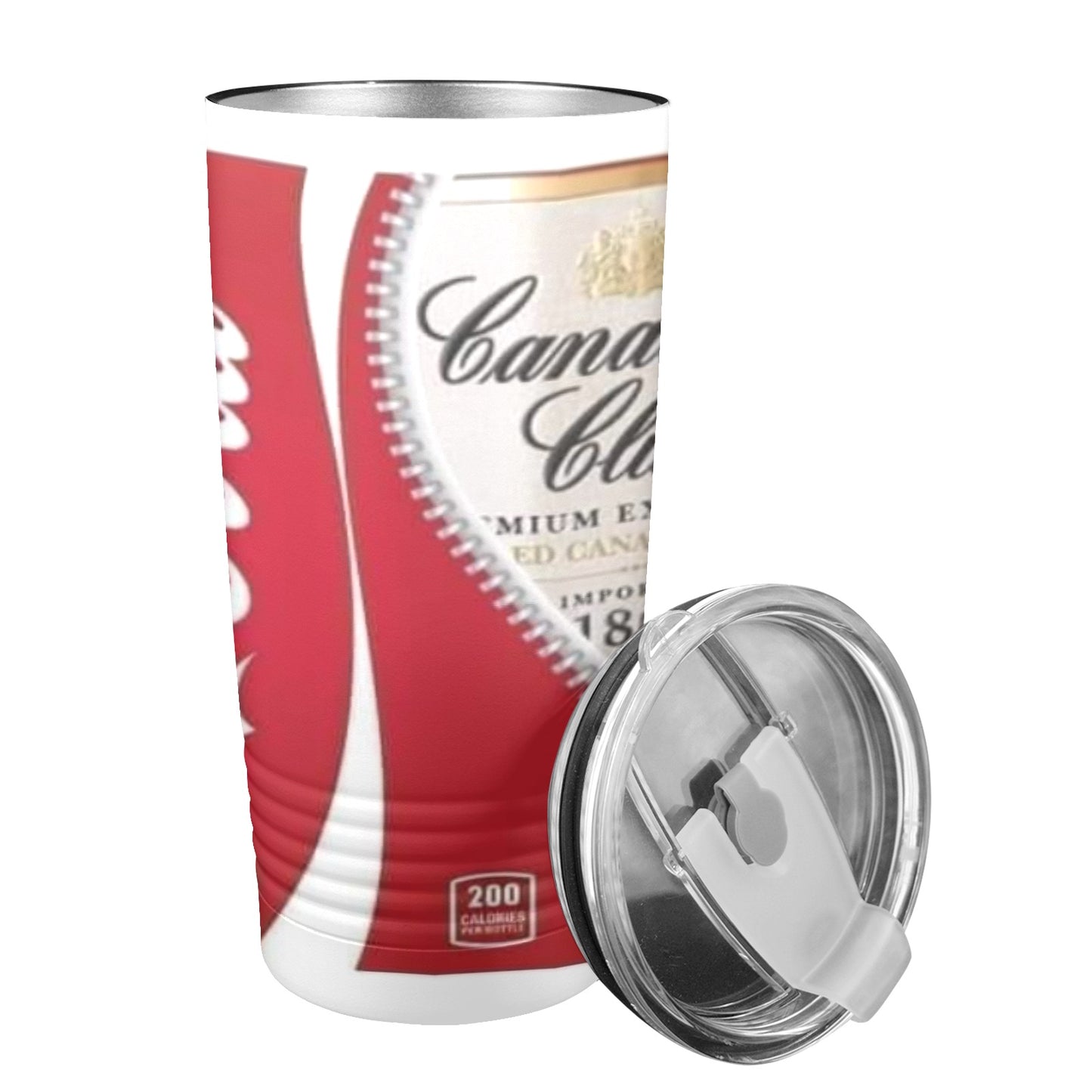 Coke and Canadian Club 20oz Insulated Stainless Steel Mobile Tumbler