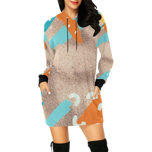 Sandblast Hoodie Mini Dress