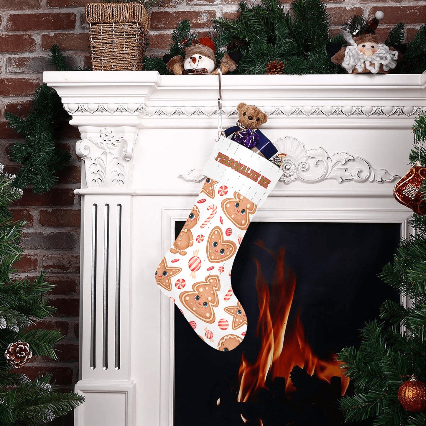 Ginger Cookies Christmas Christmas Stocking