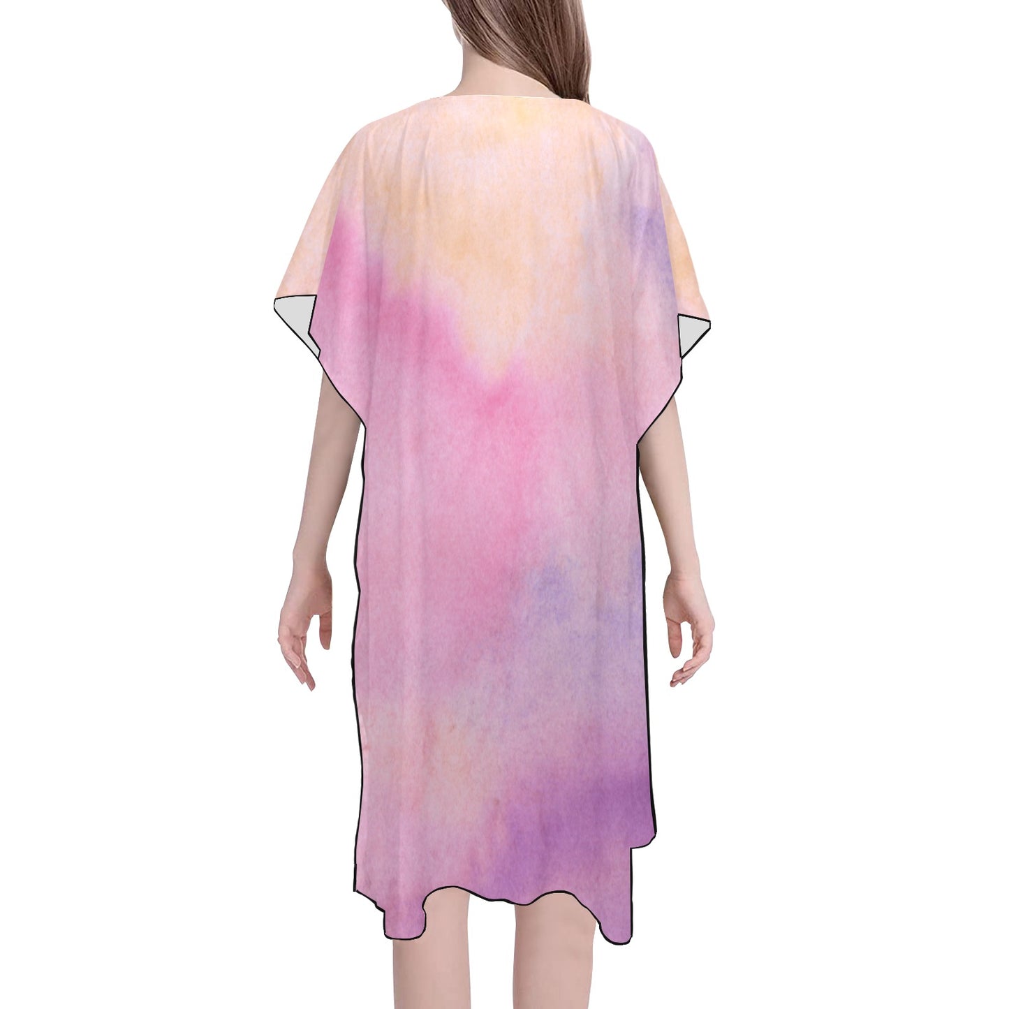 Pink-ish  Chiffon Cover Up