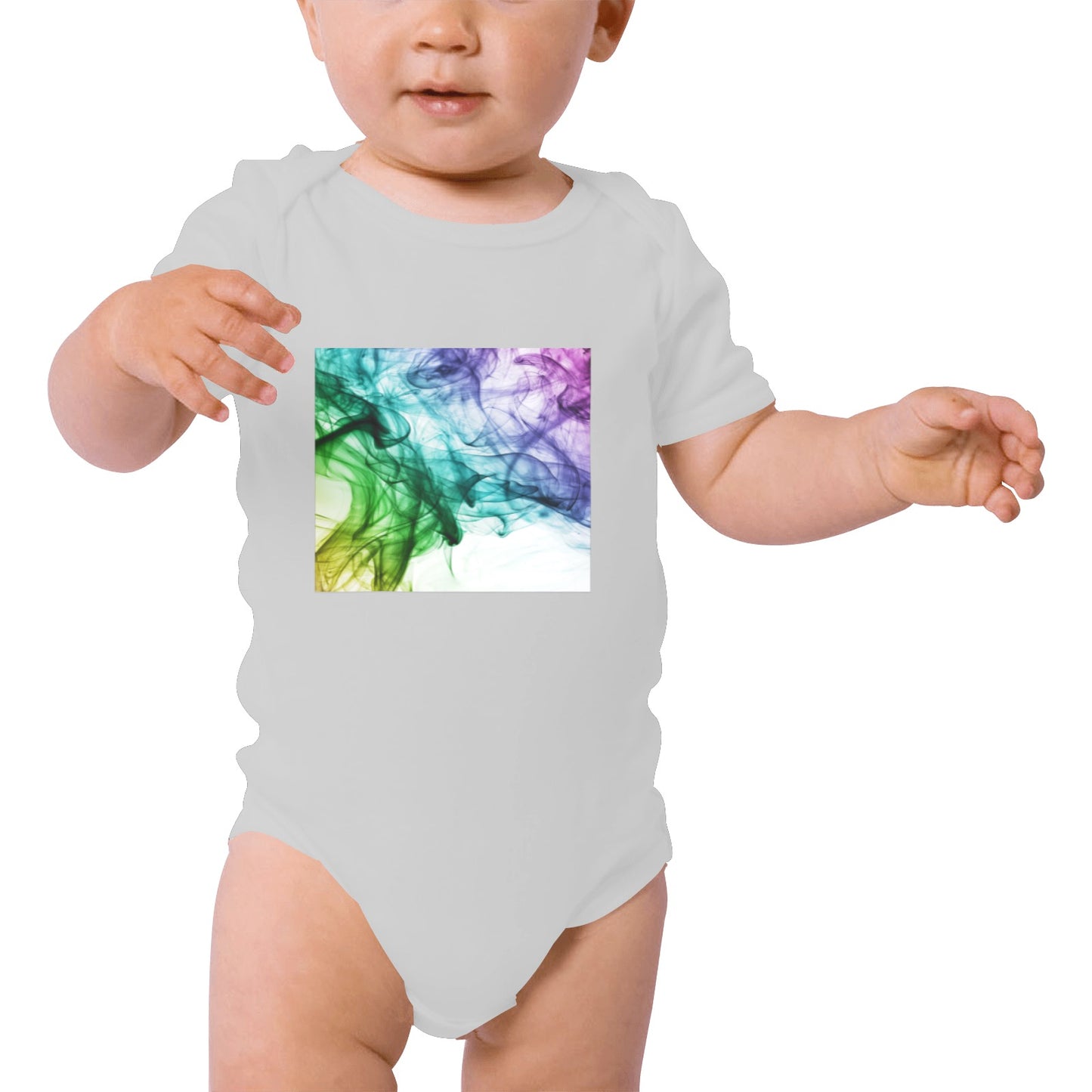 Color Whirl Baby Onesie