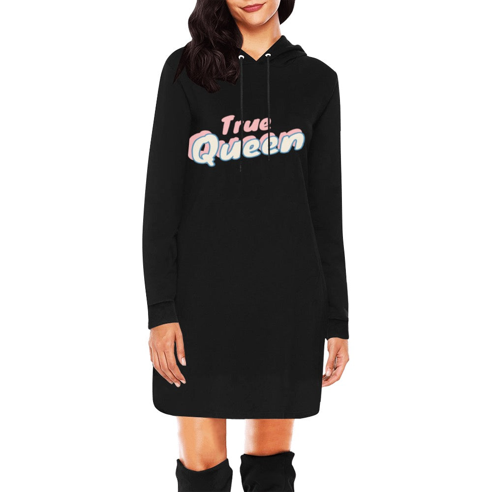 True Queen Hoodie Mini Dress