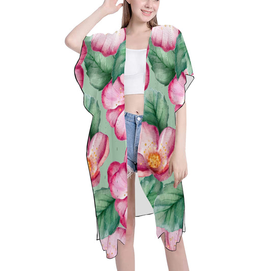 Garden Party Chiffon Cover Up