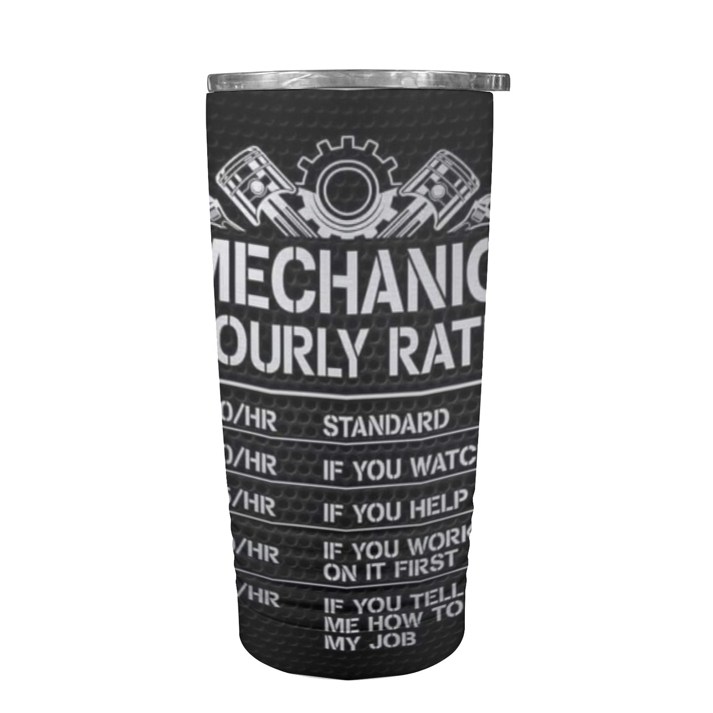 Mechanic 20oz Insulated Stainless Steel Mobile Tumbler