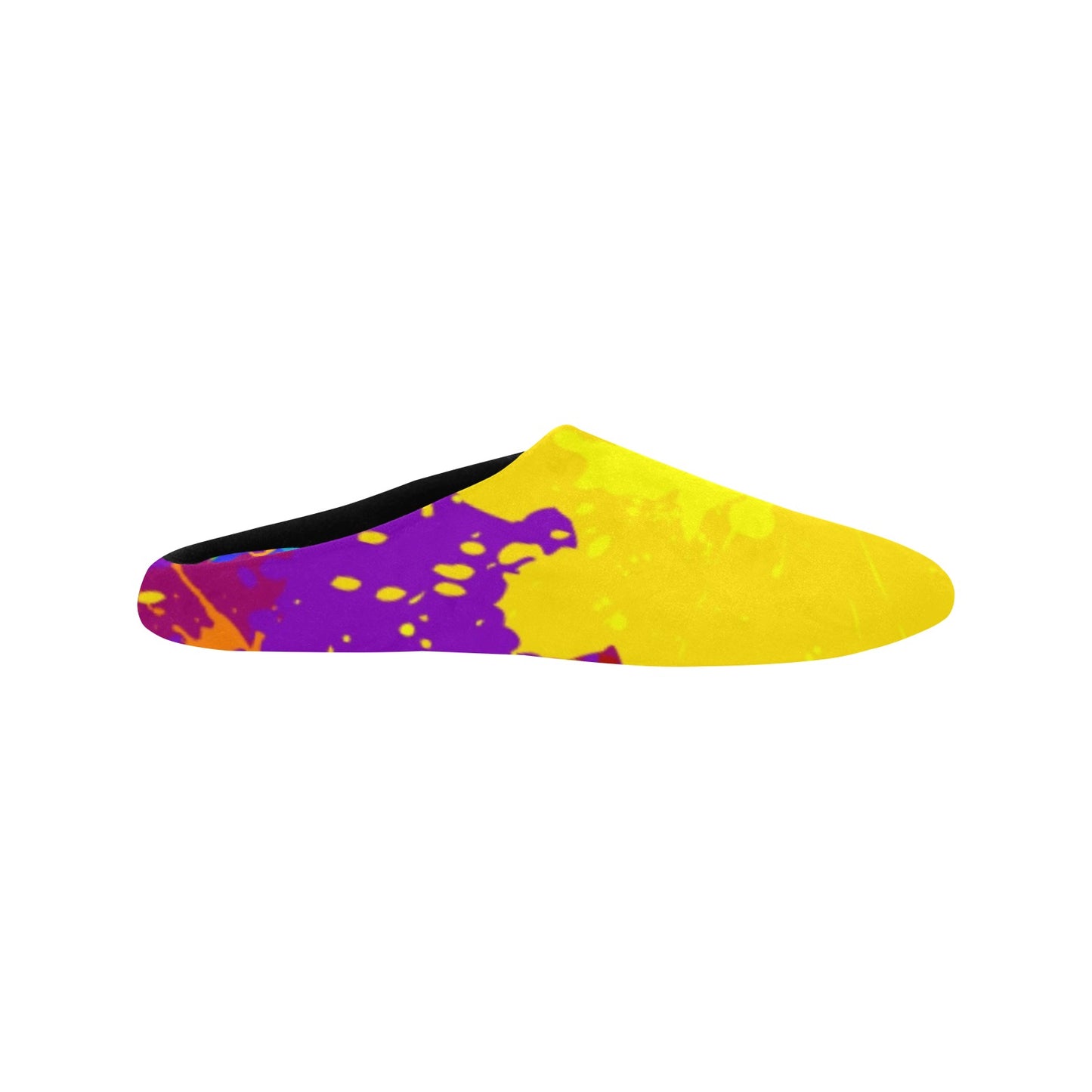 Yellow Splash Women's Non-Slip Cotton Slippers