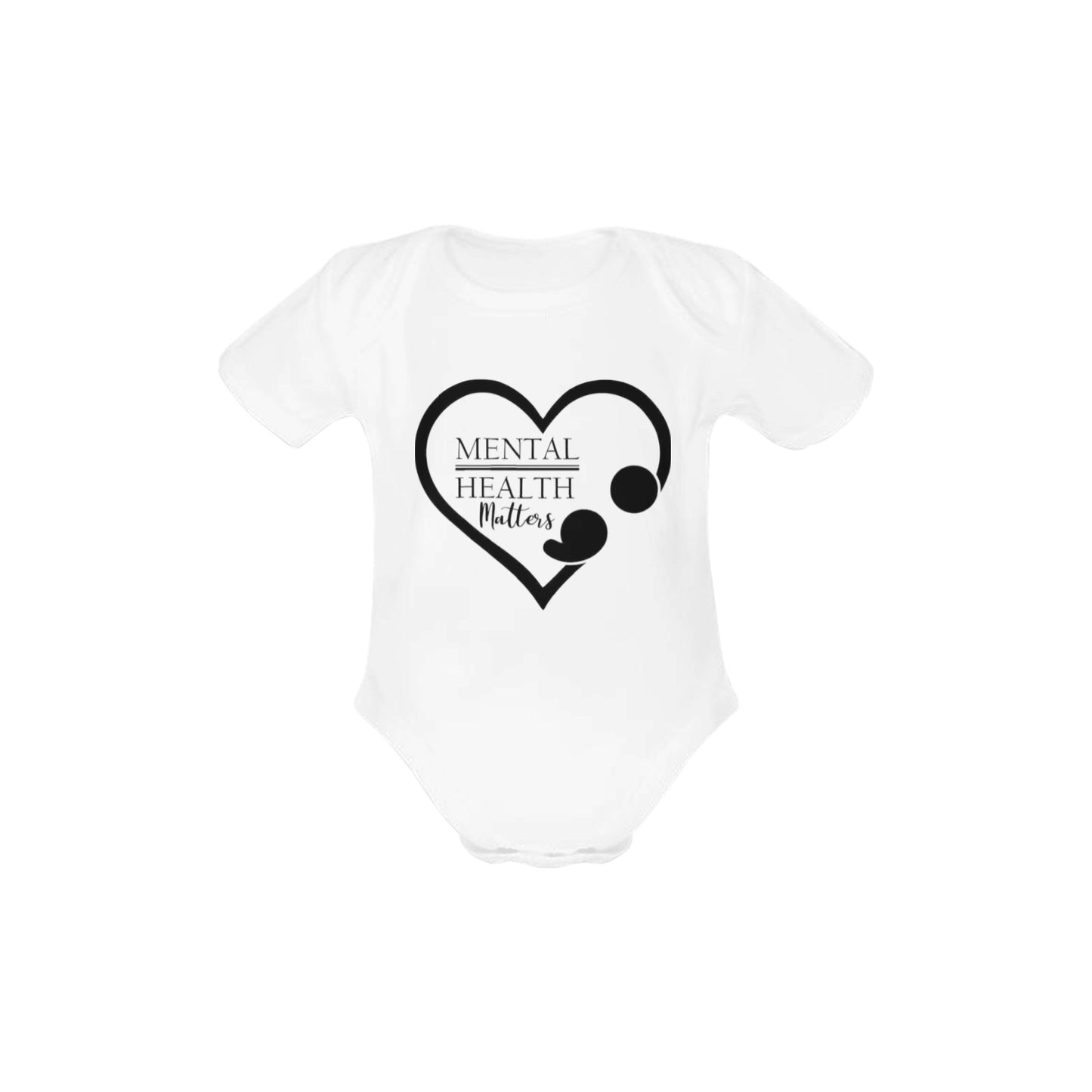 AWARENESS - Mental Health  Baby Short Sleeve Onesie