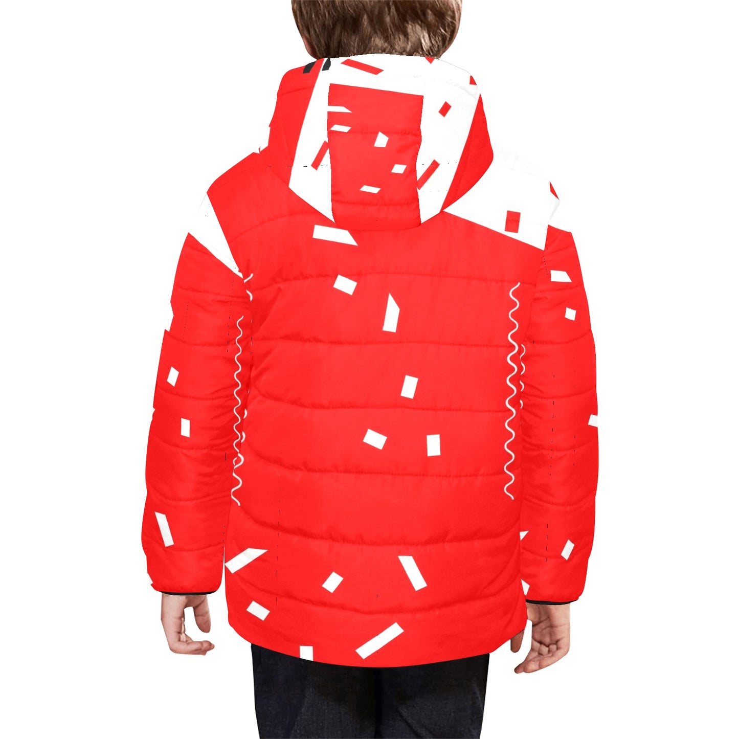 Red Does It Good Kids Hooded Jacket