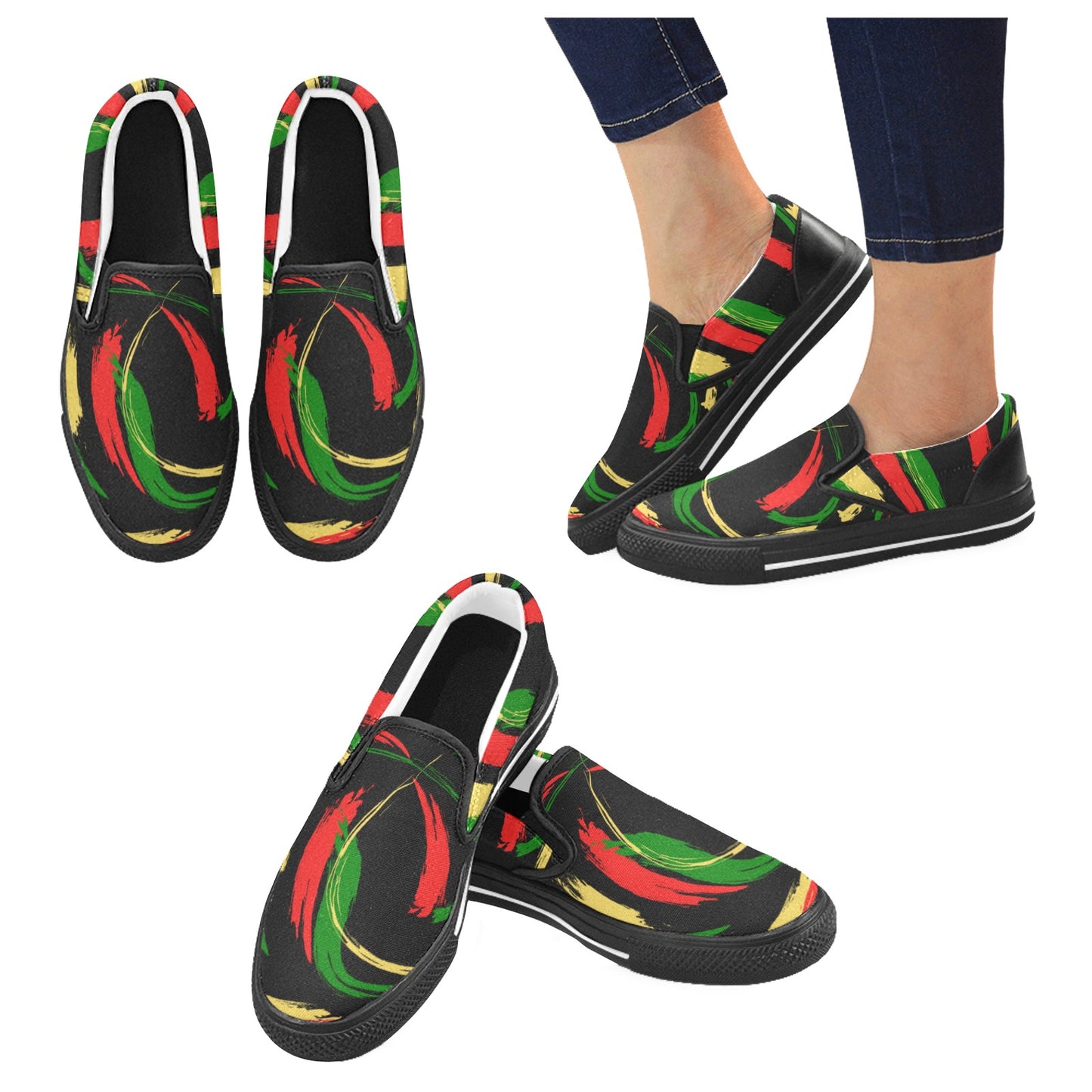 For The Culture Women's Slip-on Shoes