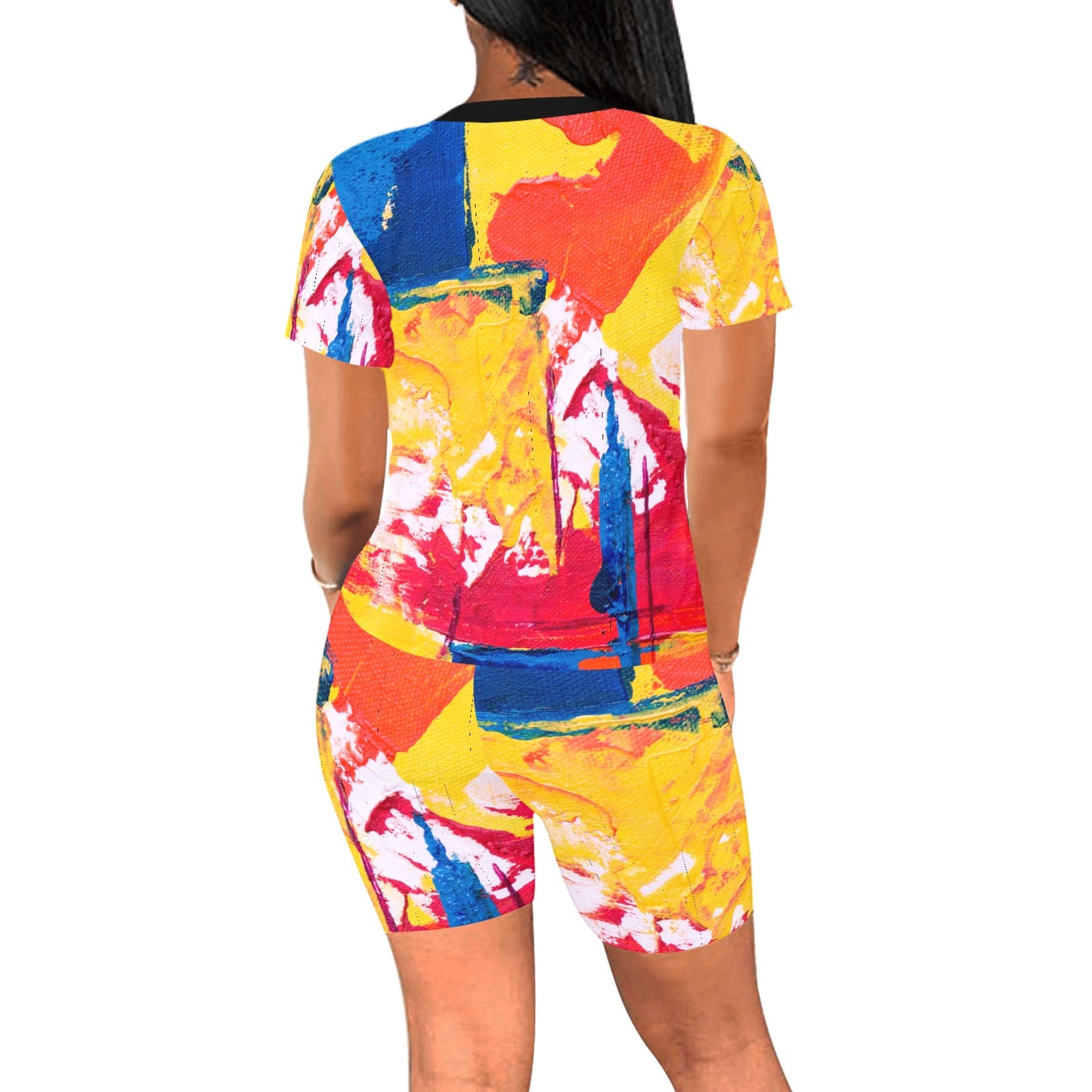 Mural Women's Short Set