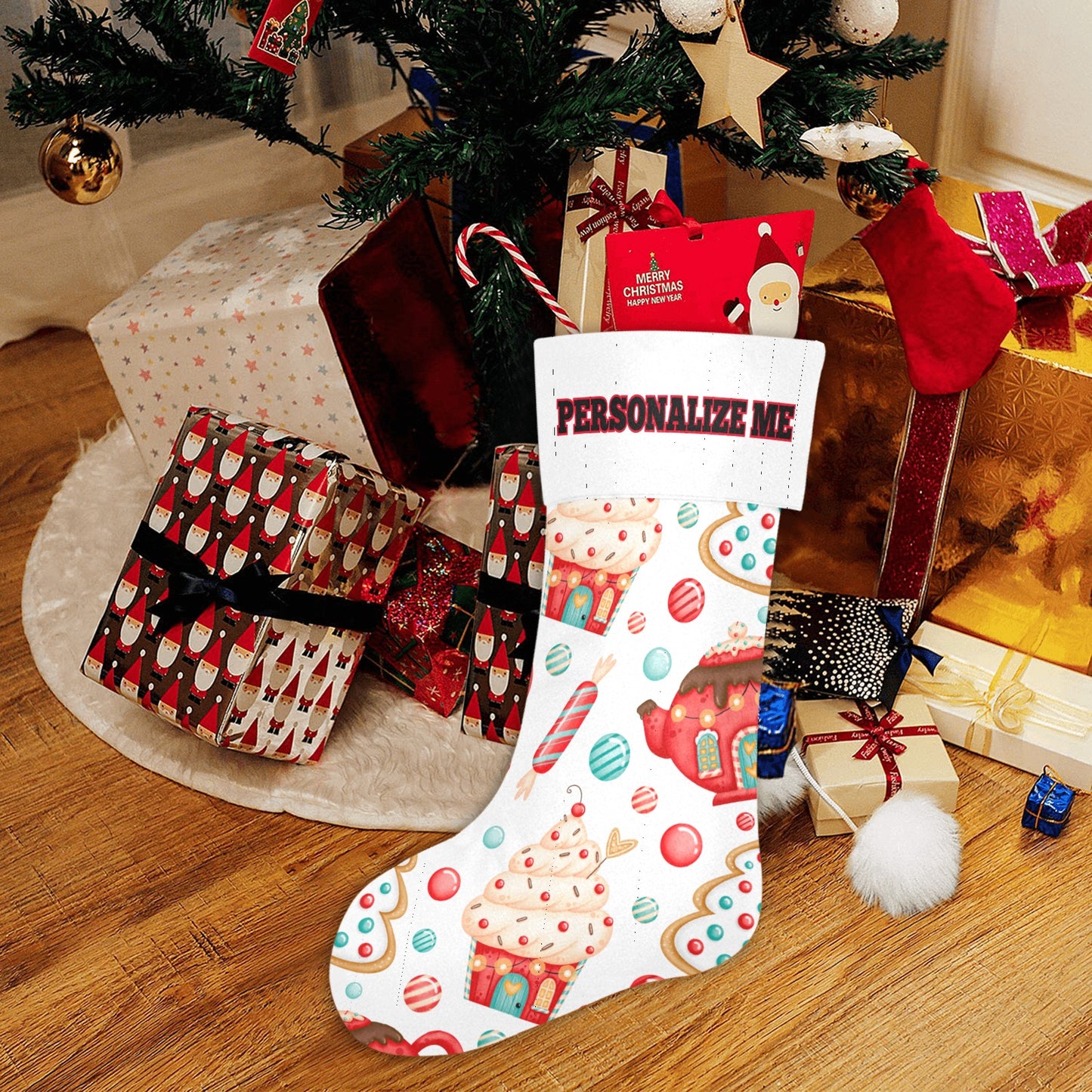 Sweets and Treats Christmas Stocking