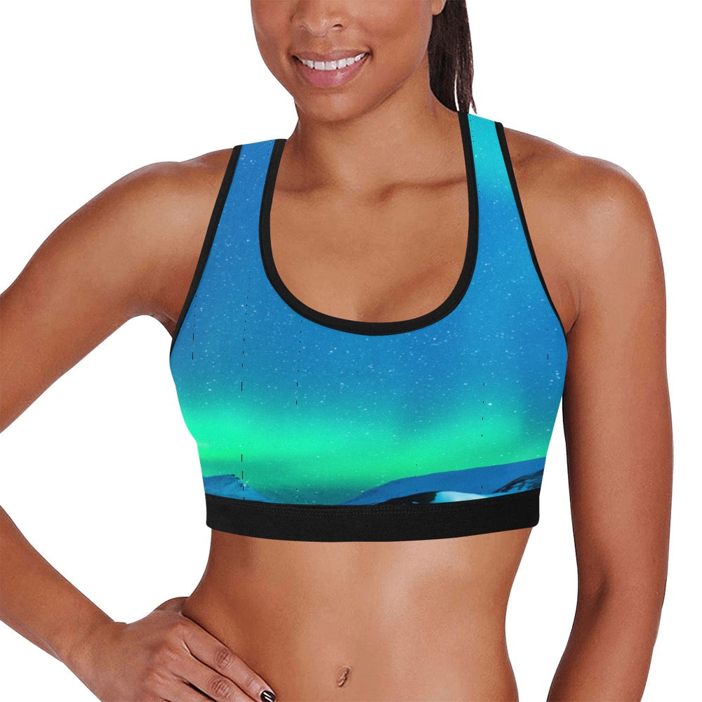 Sky Eclipse Women's Sports Bra