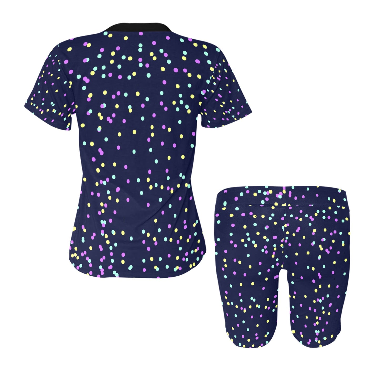 Night Lights Women's Short Set