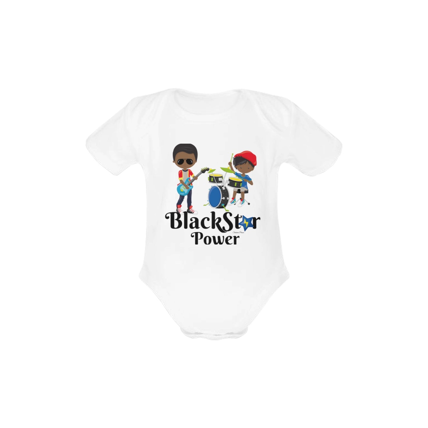 Black Star Baby Onesie