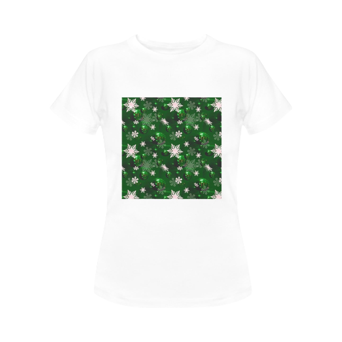 Green Snow Women's T-Shirt