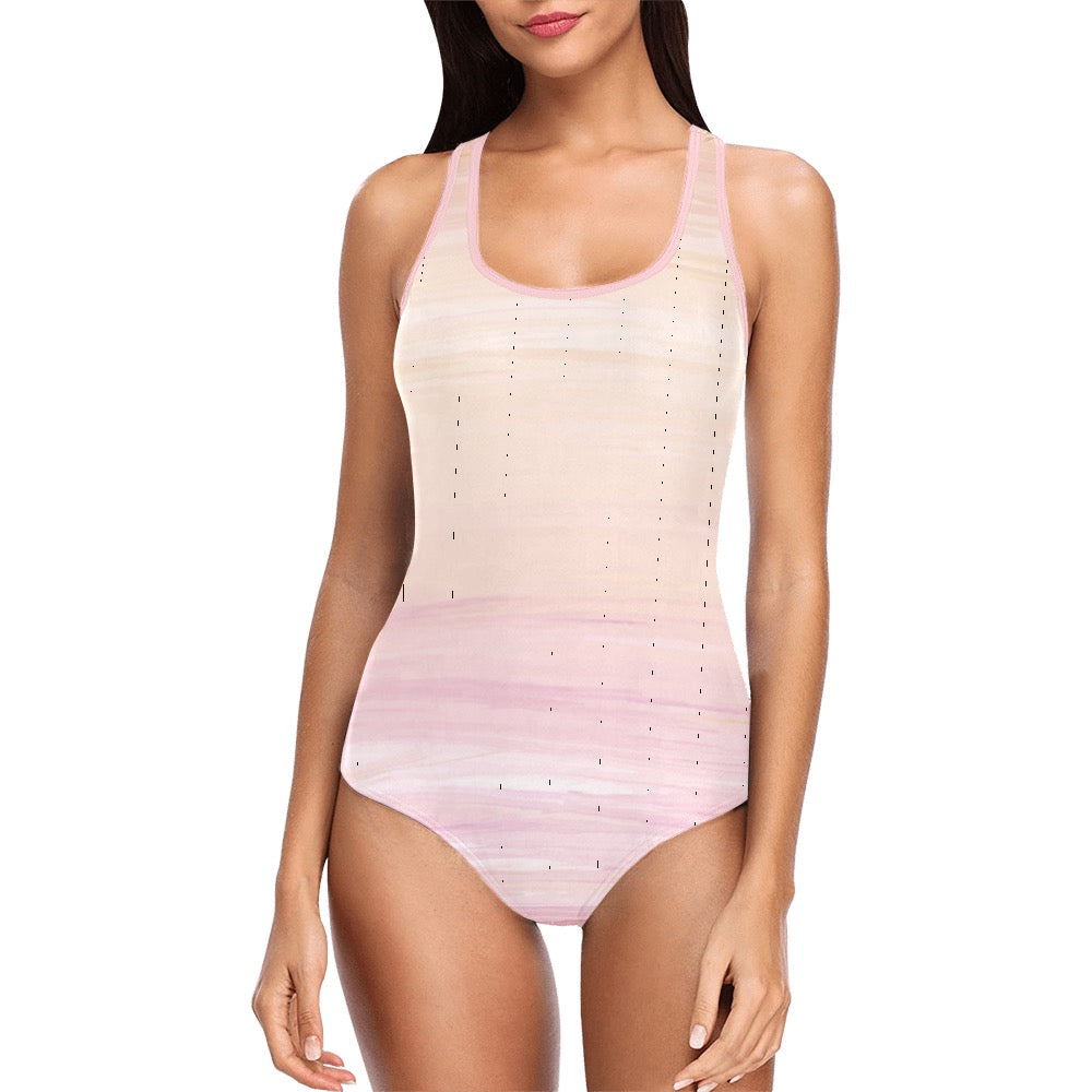 Peach Ombre  Swimsuit