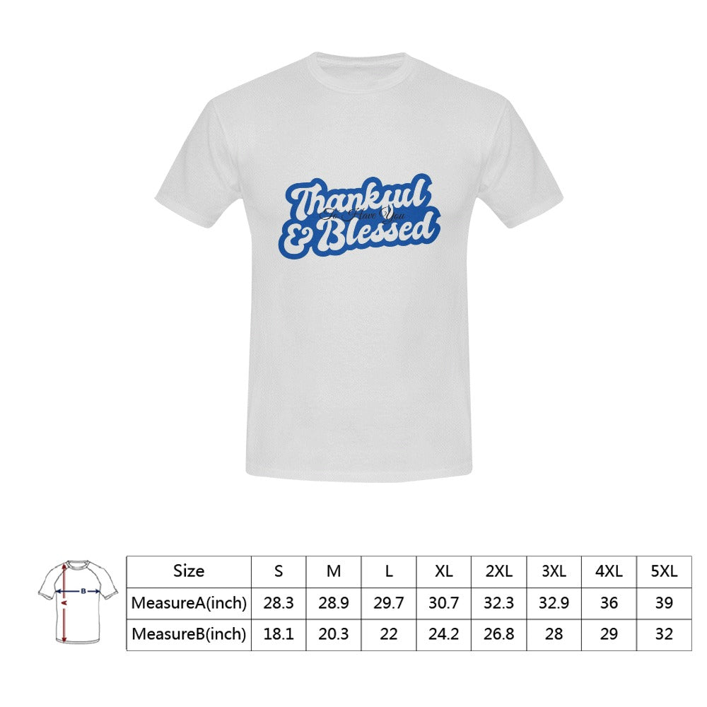 Thankful and Blessed Men's T-Shirt