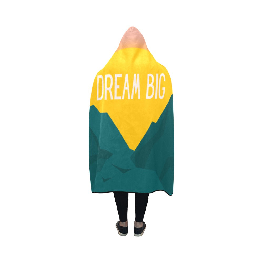 Dream Big Hooded Blanket 50''x40''