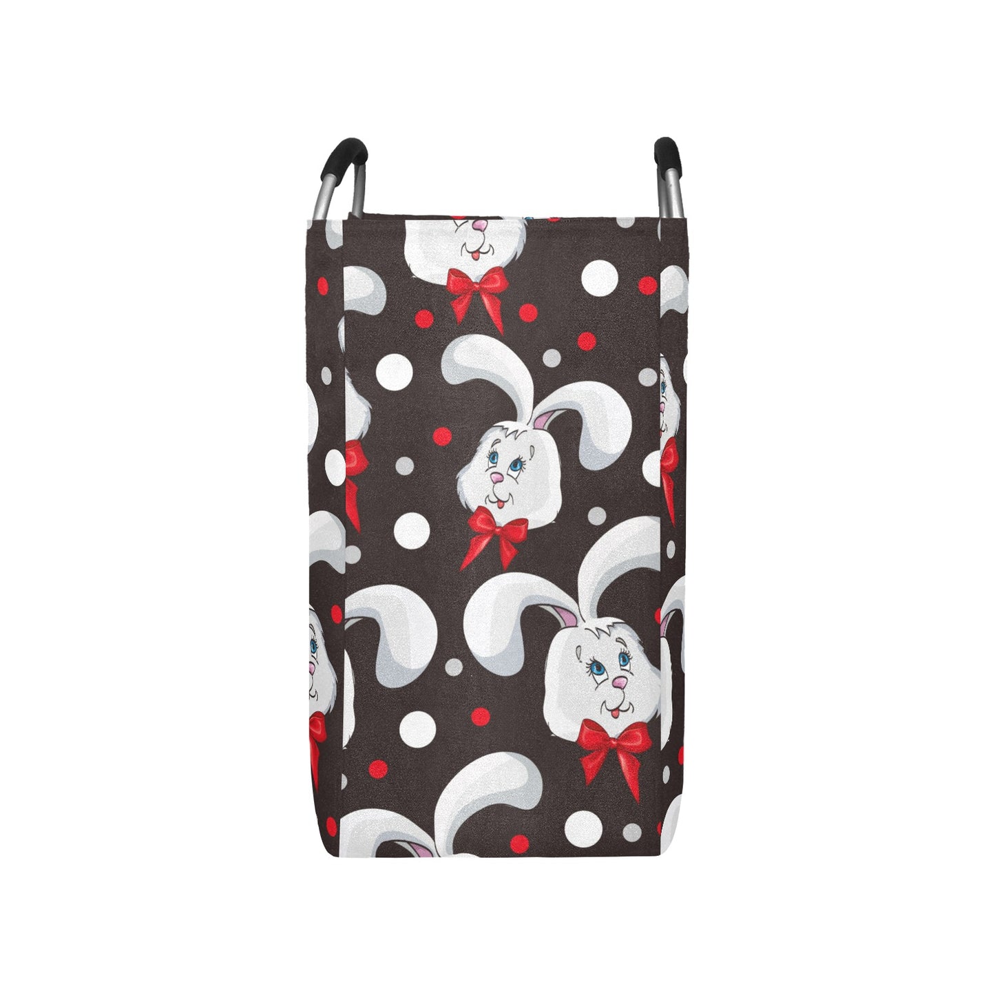 Bunny Dots Square Laundry Bag