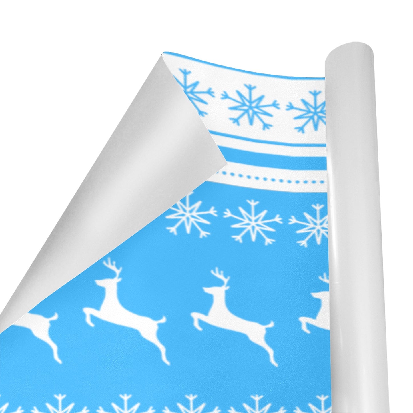 Deers In The Snow Christmas Gift Wrapping Paper 58"x 23" (3 Rolls)