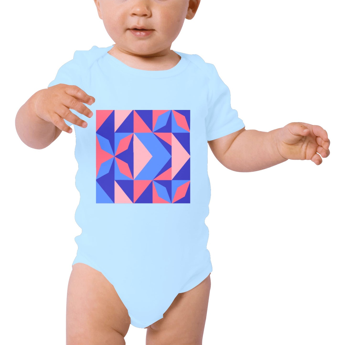 Color Abstract Baby Onesie