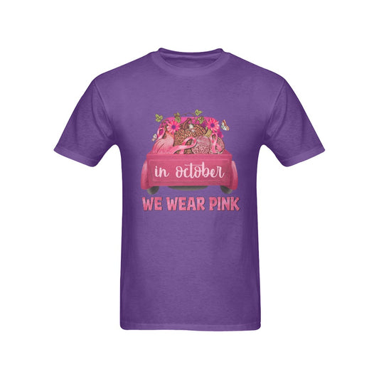 AWARENESS - We Wear Pink Men's T-Shirt