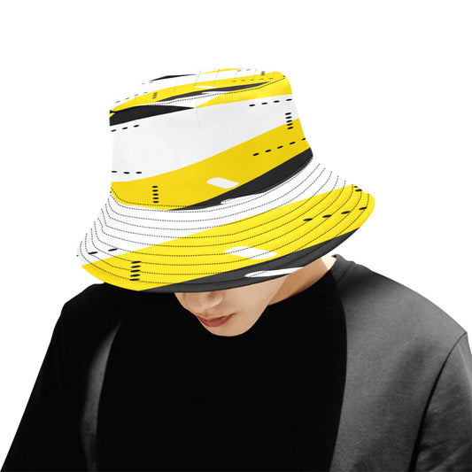 Black & Yellow Unisex Bucket Hat