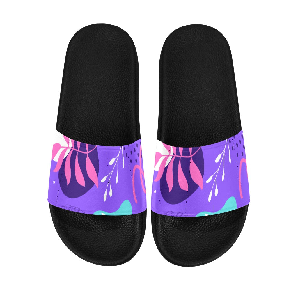 Purple Palms Women's Slides