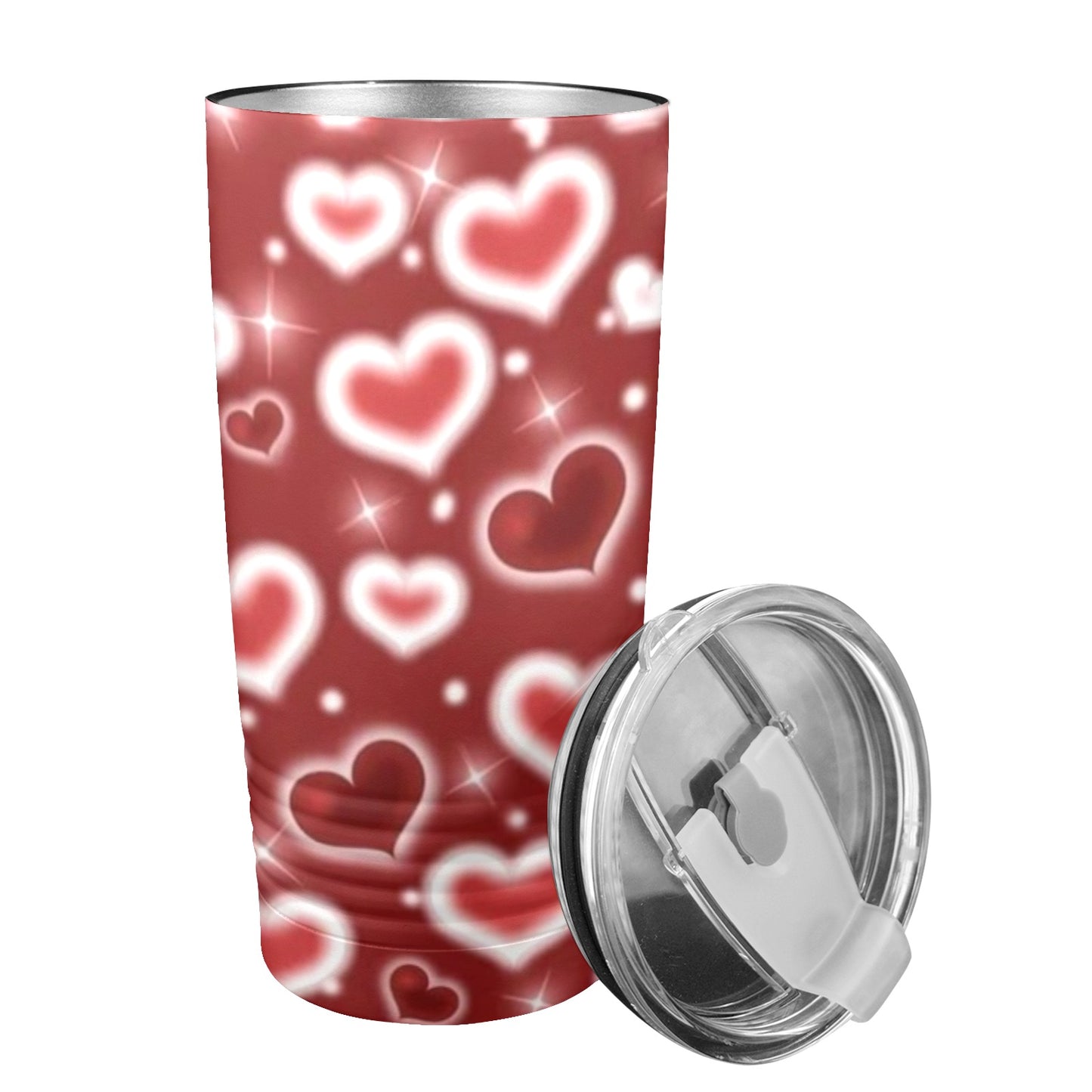 Red Valentine’s Day 20oz Insulated Stainless Steel Mobile Tumbler